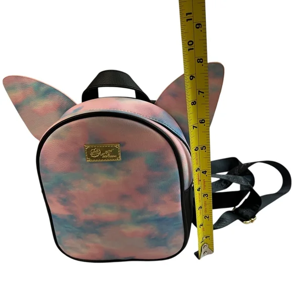 Betsey Johnson Luv Betsey Butterfly Backpack Pastel Tie Dye Wings Mini Bag - Picture 4 of 15